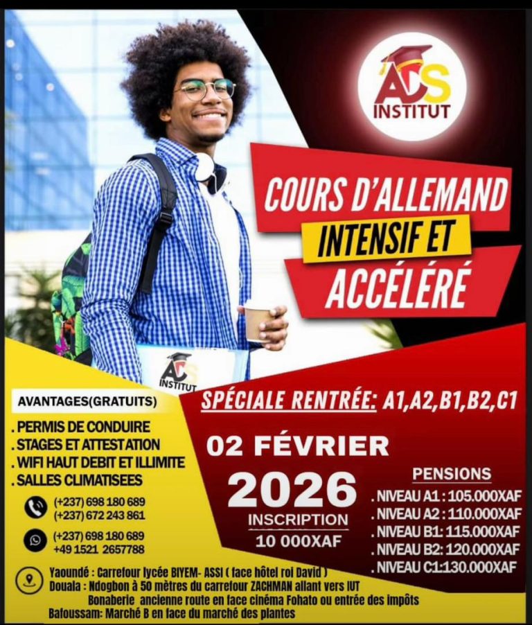 ADS Institut , institut d’allemand au Cameroun